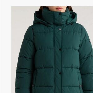 BCBGeneration Teal Puffer Jacket